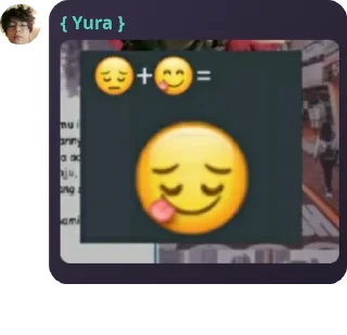 💋 emoji Yura's stickerss Telegram sticker 12 of 42