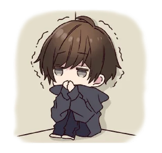 ⭐️ emoji Menhera-kun  animation @Bonten_community Telegram sticker 19 of 24