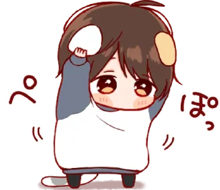 ⭐️ emoji nekomimi  Mr.Days' - Stik @IL0EY Telegram sticker 19 of 24