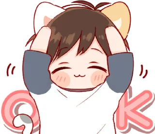 ⭐️ emoji nekomimi  Mr.Days' - Stik @IL0EY Telegram sticker 1 of 24