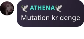 💀 emoji Athena saying Telegram sticker 5 of 26