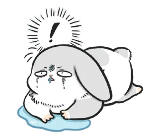 😭 emoji ㄇㄚˊ幾兔 - 豐富表情篇 Telegram sticker 23 of 40