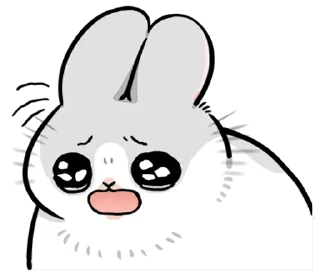 😣 emoji ㄇㄚˊ幾兔 - 豐富表情篇 Telegram sticker 19 of 40