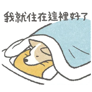 Sticker from Shiba Inu (Shiba-Dog) 中文 @taiwanesestickers