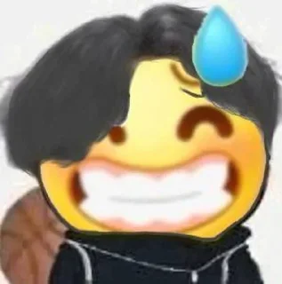😅 emoji Stay贴纸2 Telegram sticker 10 of 23