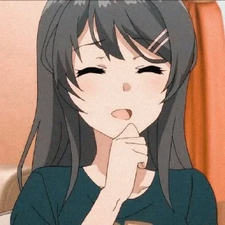 ✨ emoji Sakurajima mai Telegram sticker 10 of 12