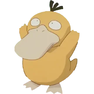 😀 emoji psyduck Telegram sticker 7 of 24