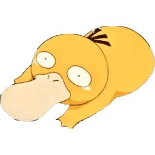 😢 emoji psyduck Telegram sticker 22 of 24