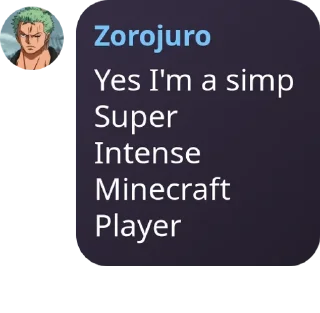 Sticker from My honest reaction to that information: