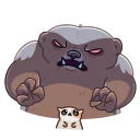 🦝 emoji @Jahhdustu's Kang Pack (Animated) Vol.0 Telegram sticker 21 of 24