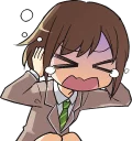 😣 emoji Bandori stickers Telegram sticker 14 of 35