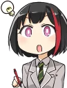 🤔 emoji Bandori stickers Telegram sticker 11 of 35