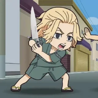 🔪 emoji Anime meme twt @mysteryischool Telegram sticker 6 of 72