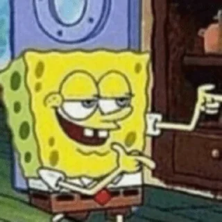 😀 emoji spongebob Telegram sticker 10 of 30