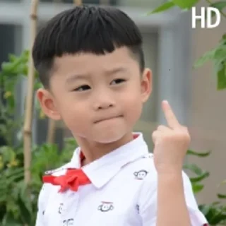 🖕 emoji 奇妙表情 Telegram sticker 10 of 29