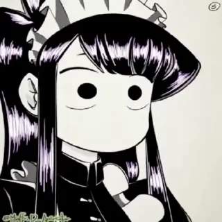 Sticker from Vid Komi by @kochouwu
