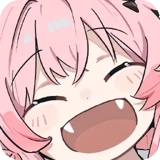 😂 emoji 杏冷淡  @Redamancy11 Telegram sticker 9 of 116