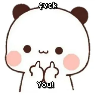 🖕 emoji Lintang's Telegram sticker 8 of 100