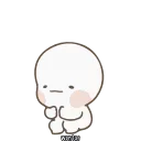Sticker from 귀여워 옴팡이 by @wontae