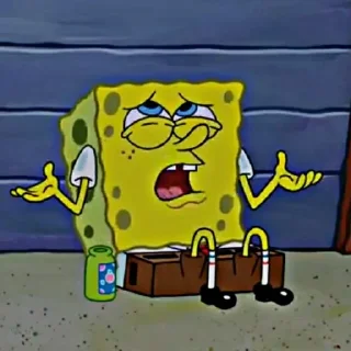 🧽 emoji 🧽 spongebob @TIKELkartun` Telegram sticker 5 of 20