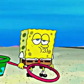 🧽 emoji 🧽 spongebob @TIKELkartun` Telegram sticker 20 of 20