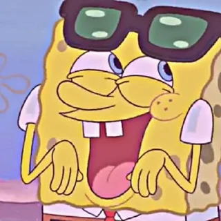 🧽 emoji 🧽 spongebob @TIKELkartun` Telegram sticker 11 of 20