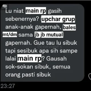 Sticker from abas lagi