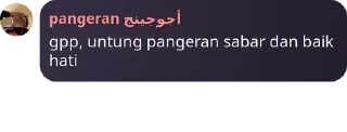 😎 emoji pangeran keceh Telegram sticker 5 of 18