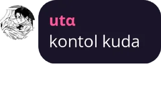 Sticker from @univasedekon