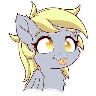 Sticker from SymbianL Derpy Hooves Faces