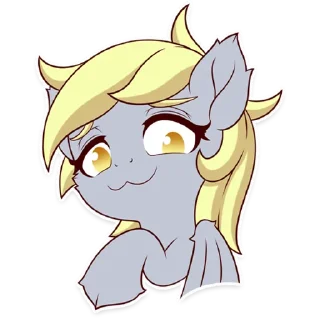 😏 emoji SymbianL Derpy Hooves Faces Telegram sticker 13 of 16