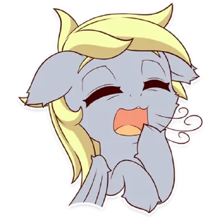 🥱 emoji SymbianL Derpy Hooves Faces Telegram sticker 12 of 16