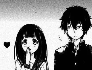 Sticker from HYOUKA by @bloodycatan