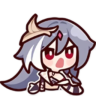 😫 emoji 崩坏3·终焉归始 by @Karako_c Telegram sticker 15 of 20