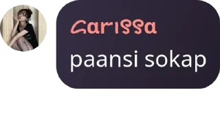 Sticker from punya carissa cantik