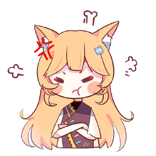 😡 emoji 猫猫的表情包 Telegram sticker 24 of 24