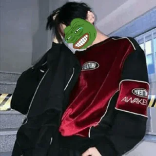 🍶 emoji Classic Pepe || @TheSungJinWoo Telegram sticker 20 of 23