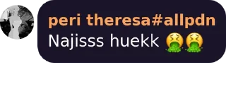 Sticker from Theresa