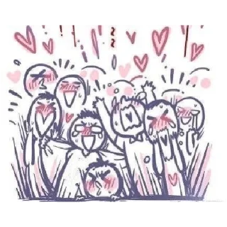 Sticker from 上班打瞌睡 下班笑嘻嘻的二倩 @xiaotianxinya