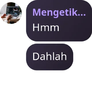 🙂 emoji Mengetik... Telegram sticker 15 of 41