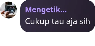 😐 emoji Mengetik... Telegram sticker 16 of 41