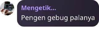 😀 emoji Mengetik... Telegram sticker 9 of 41