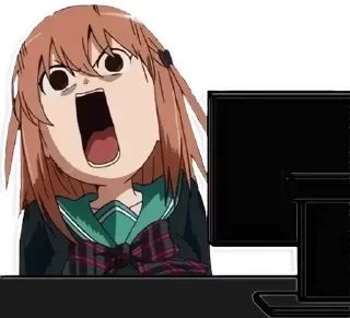 🤯 emoji Anime Anxiety - @Otakuzdream Telegram sticker 9 of 112