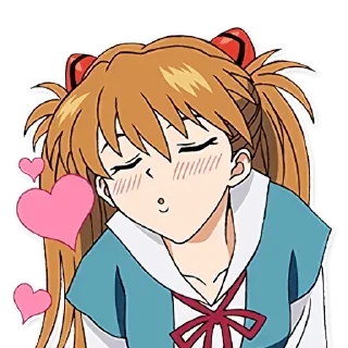 😘 emoji Anime Anxiety - @Otakuzdream Telegram sticker 6 of 112
