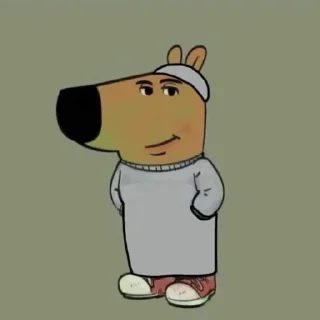 😎 emoji I’m just a chill guy. @cthest Telegram sticker 7 of 14