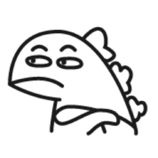 🦖 emoji 小恐龙高清版 Telegram sticker 6 of 16