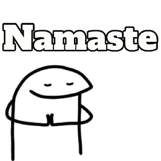 🙏 emoji Requesting Man Telegram sticker 9 of 9