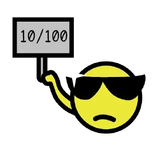 🔢 emoji 黑色沙漠 你呢個問題問得真係好 [四周年版] Telegram sticker 18 of 48