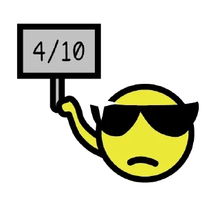 4️⃣ emoji 黑色沙漠 你呢個問題問得真係好 [四周年版] Telegram sticker 11 of 48