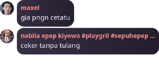 🍭 emoji gosip (semakin pelan semakin h pack by @QuotLyBot Telegram sticker 3 of 76